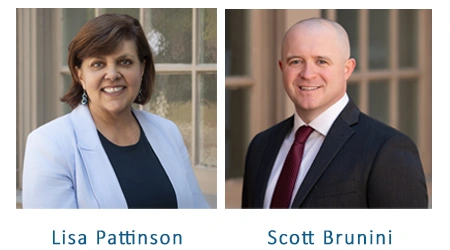 Lisa Pattinson and Scott Brunini - Middle Market Banking Team